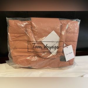 NWT 7AM Enfant Rose Dawn Diaper Bag